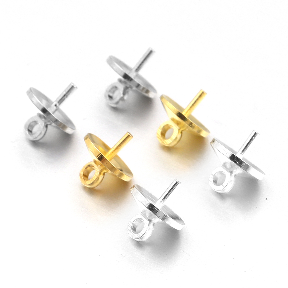 20-100pcs Brass Half hole Char - Jewelry Making Bead のレビューと価格