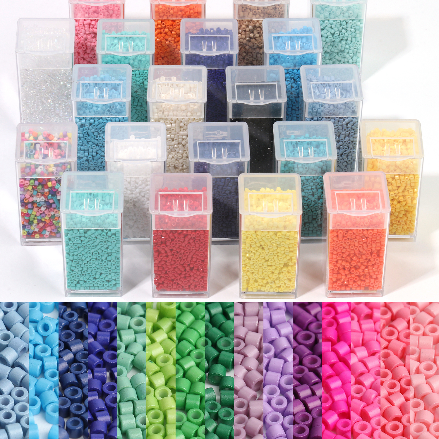 Wholesale 2mm Czech Glass Seed - Seed Bead Tube のレビューと価格