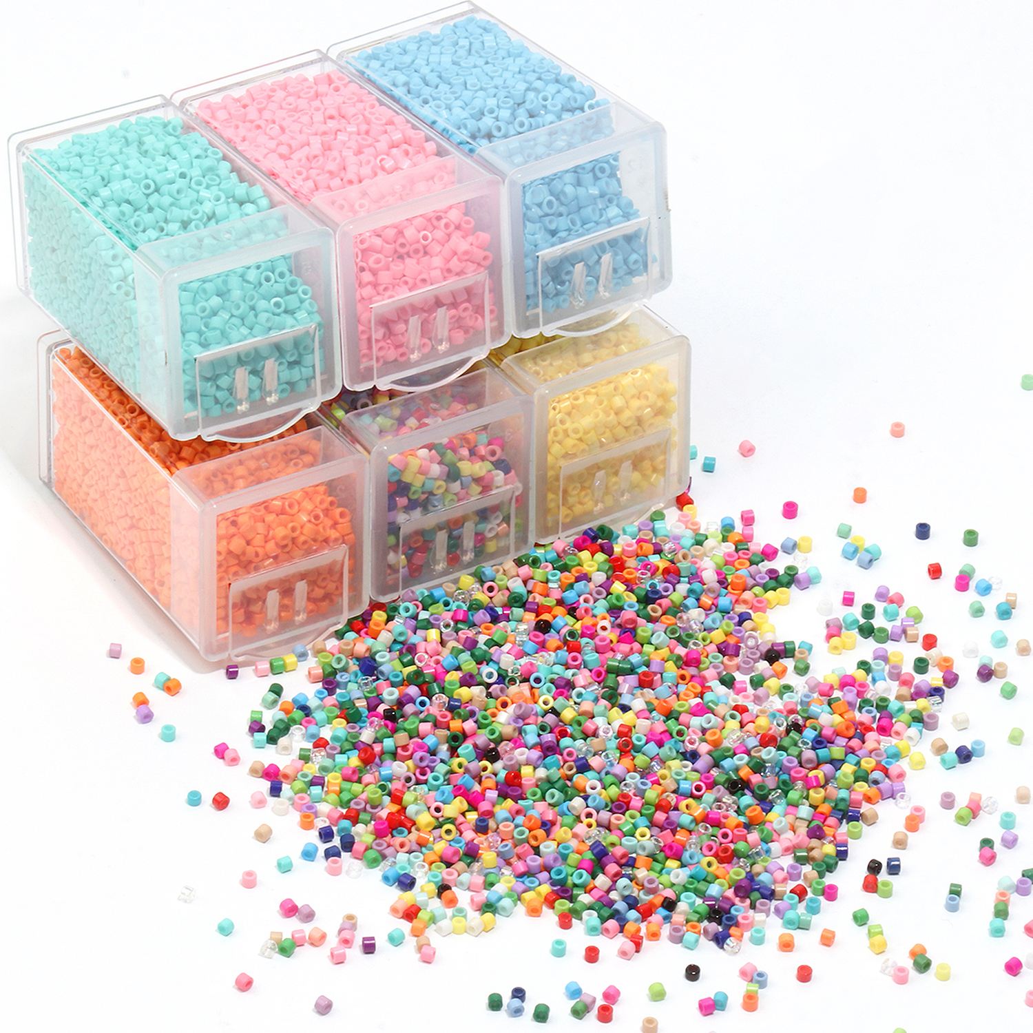 Wholesale 2mm Czech Glass Seed - Seed Bead Tube のレビューと価格