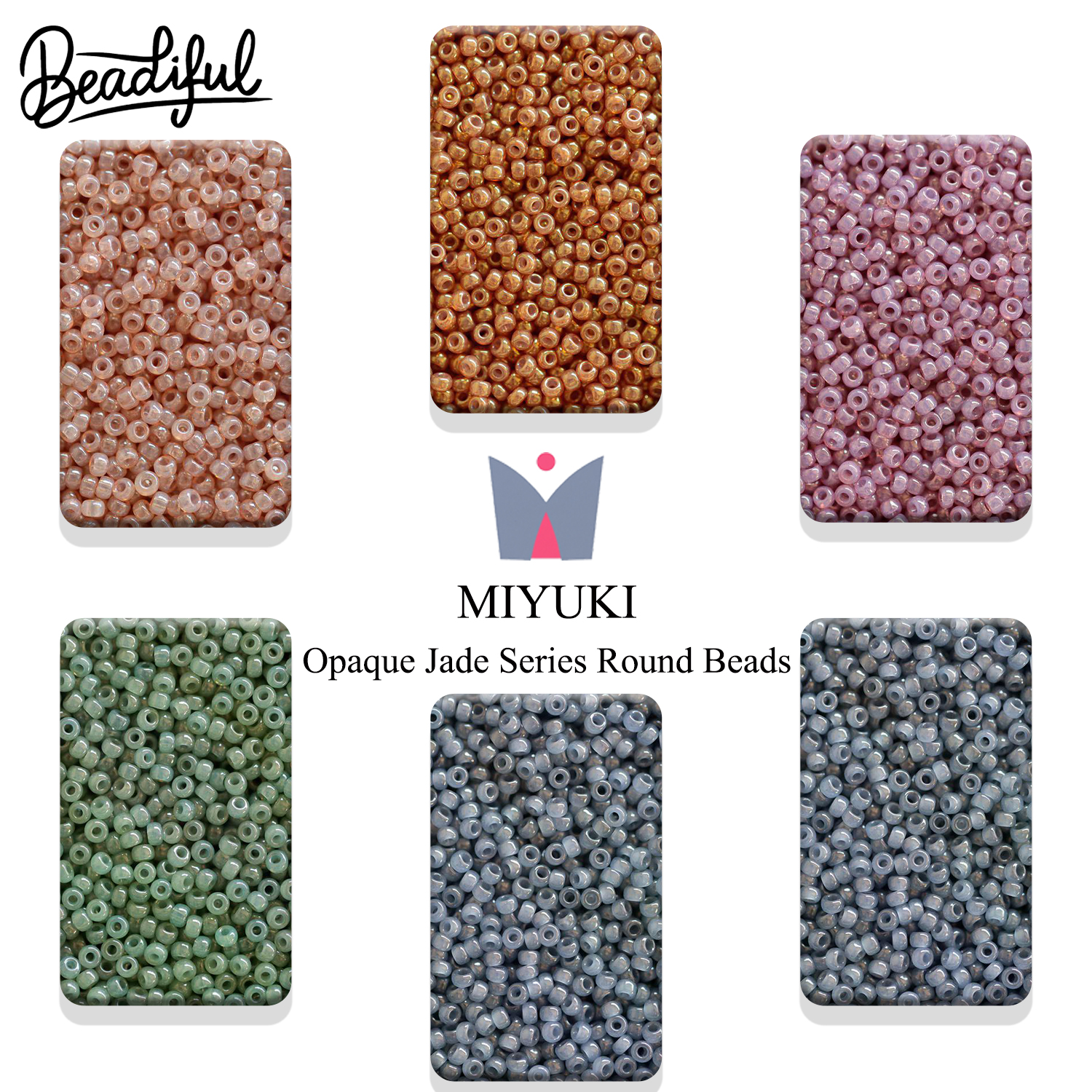 MIYUKI RR 11/0 Opaque Jade See - Seed Bead Tube のレビューと価格