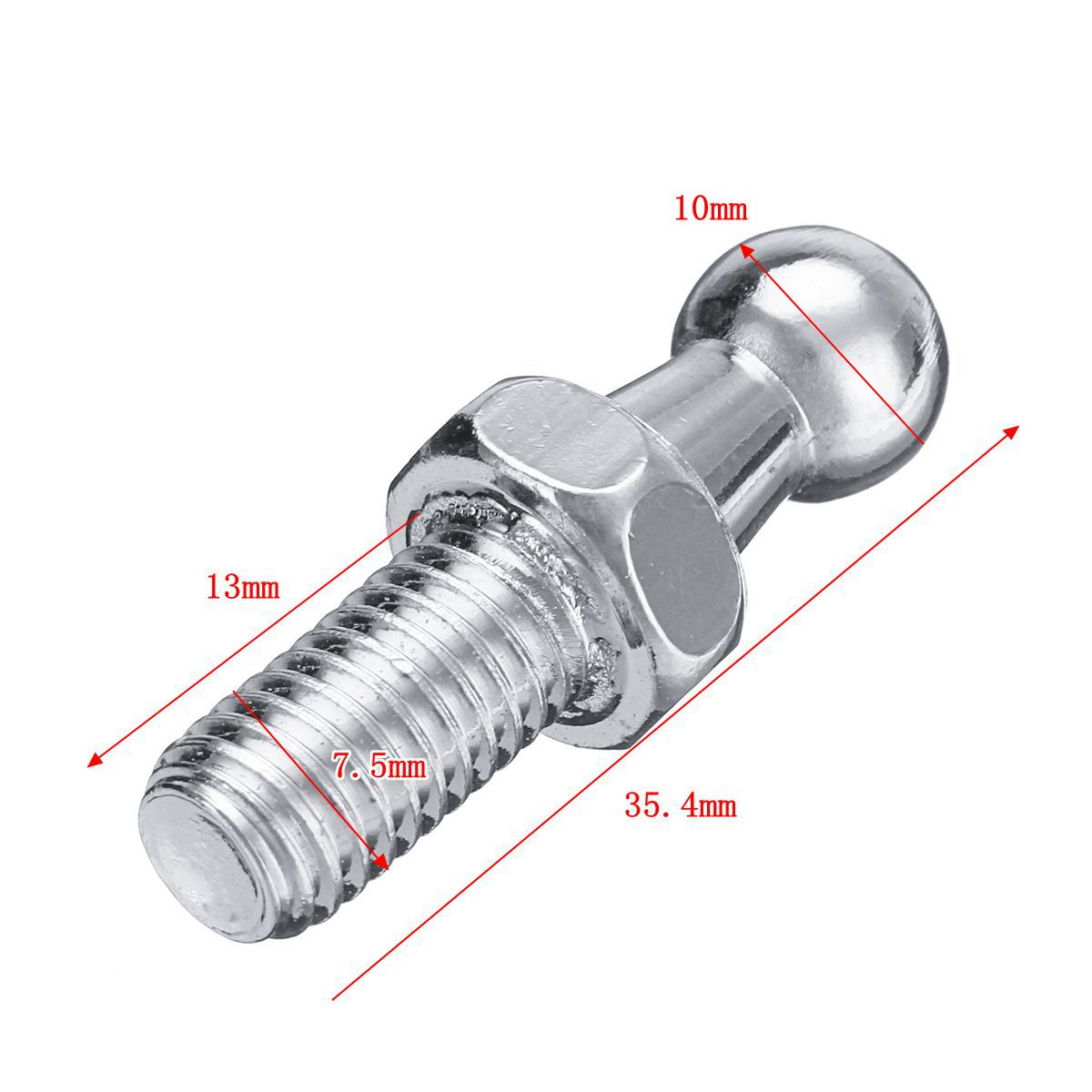 10mm M8 Boot Bonnet Gas Strut  - Eyepin Ball End のレビューと価格