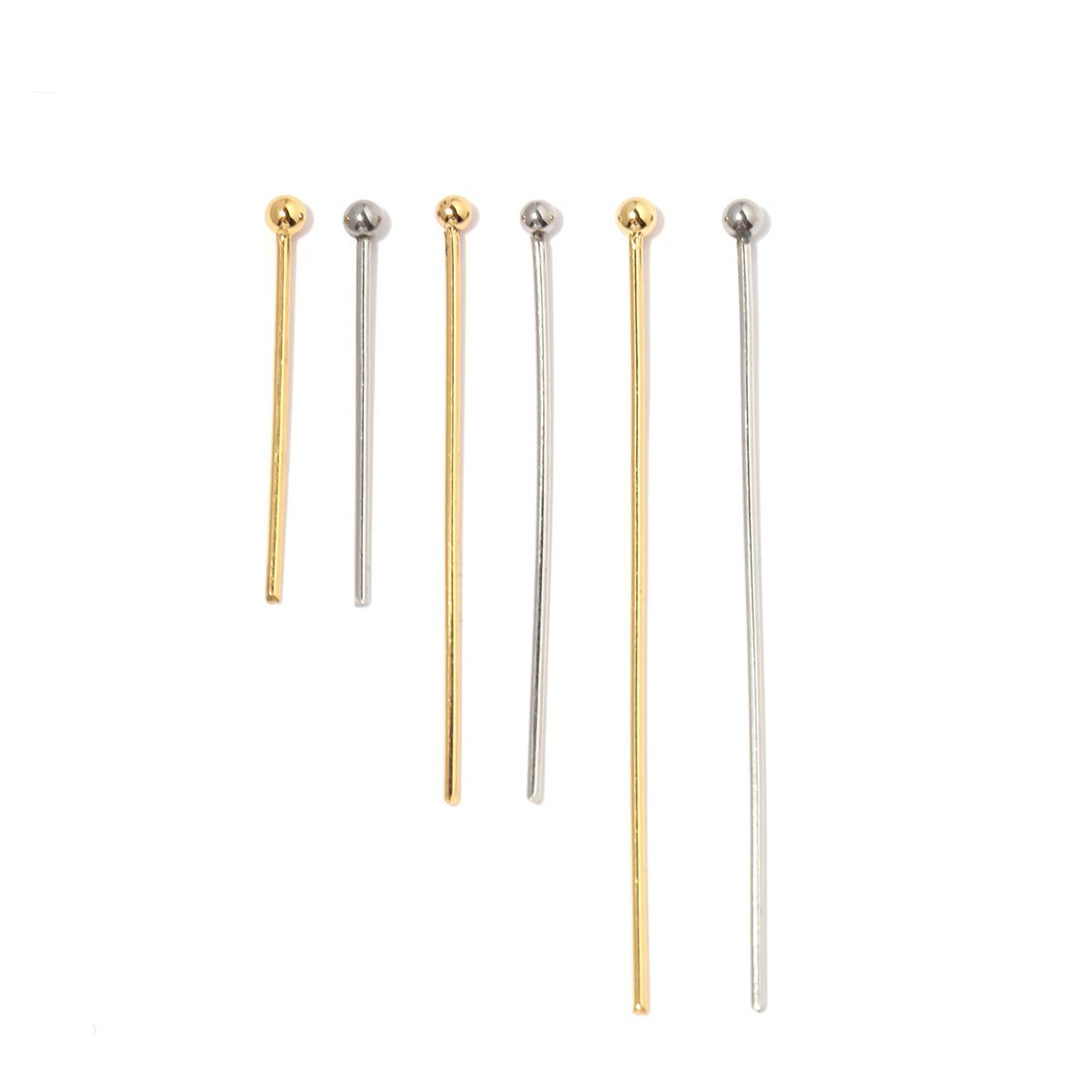 50pcs Stainless Steel Nine Eye - Eyepin Ball End のレビューと価格