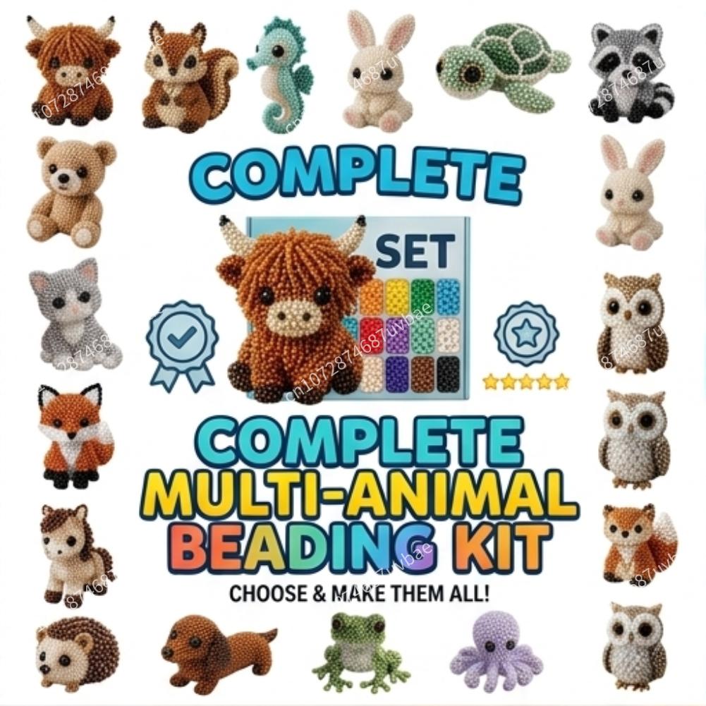 Educational DIY Animal Bead Se - Jewelry Making Kits For Kids のレビューと価格
