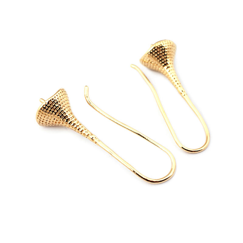 18K Gold Color Brass Can fit H - Jewelry Making Bead のレビューと価格