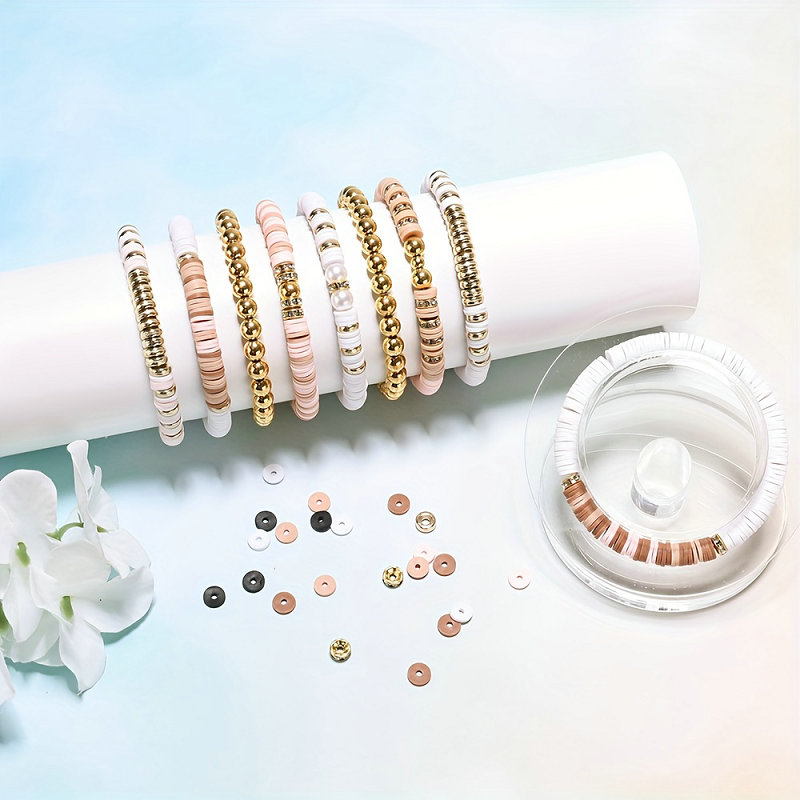 Style DIY Clay Beads Bracelet  - Jewelry Making Kits For Kids のレビューと価格