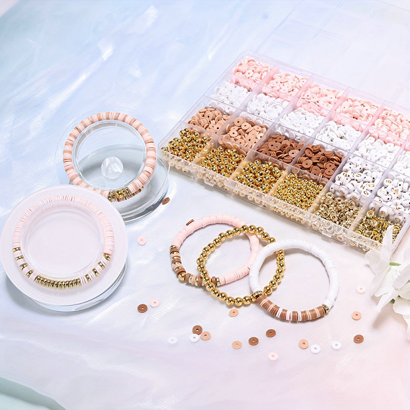 Style DIY Clay Beads Bracelet  - Jewelry Making Kits For Kids のレビューと価格