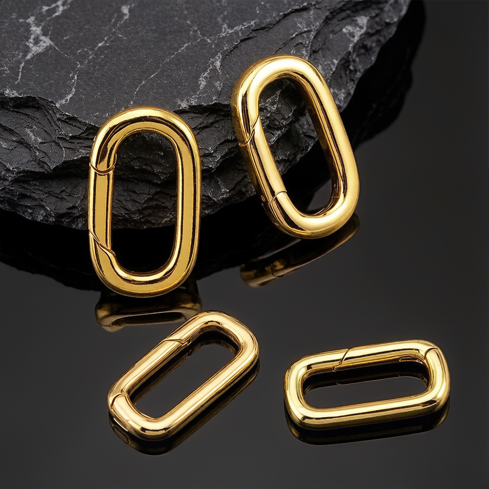 2pcs 18K Gold Plated Filled Ov - Jewelry Making Bead のレビューと価格