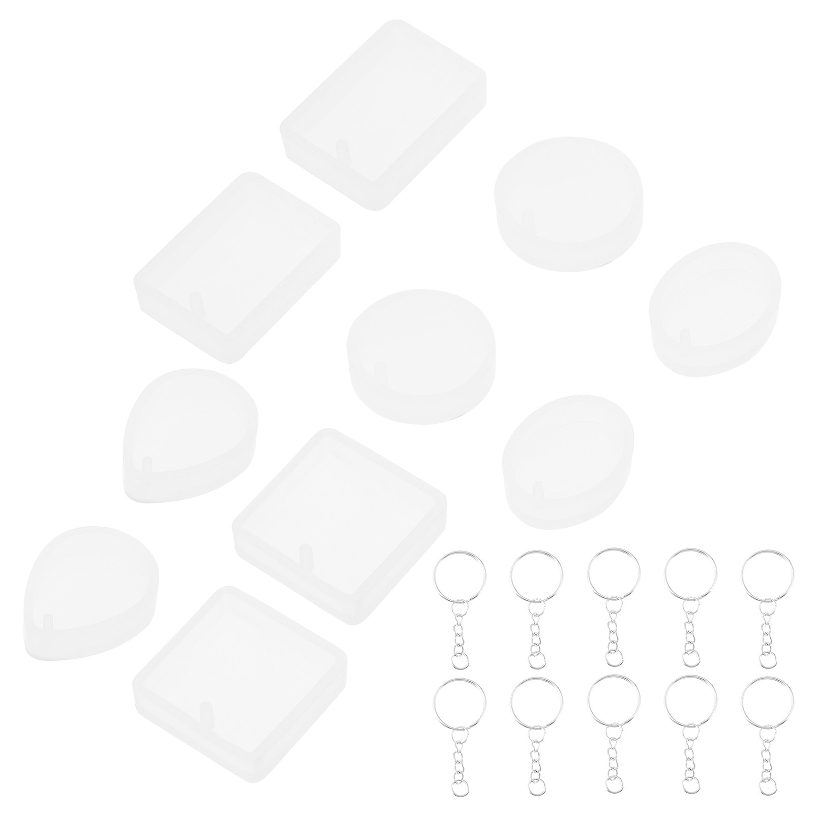 10pcs Diy Keychain Pendant Cha - Jewelry Making Resin のレビューと価格