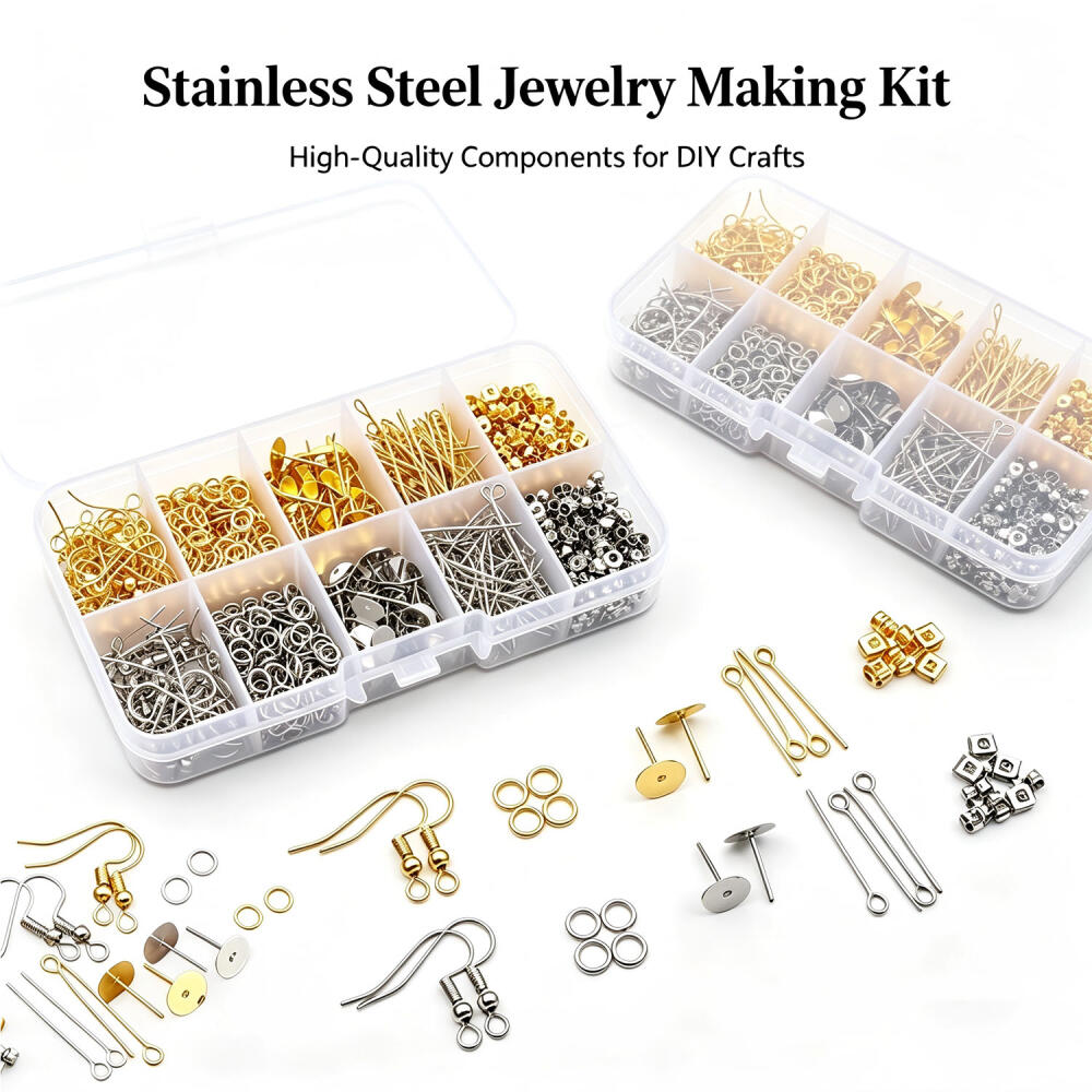 1 Set Box Ear Hook Single Loop - Jewelry Making Materials Wholesale のレビューと価格