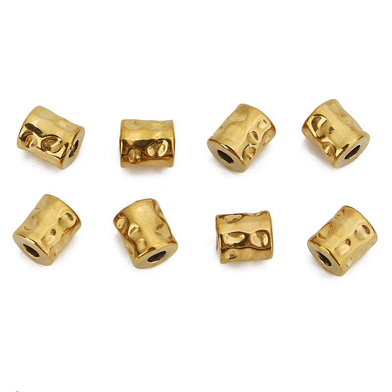 10Pcs Stainless Steel Cylinder - Seed Bead Tube のレビューと価格