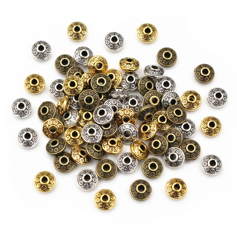 100pcs 6x6x3.5mm Bronze Antiqu - Eyepin Ball End のレビューと価格