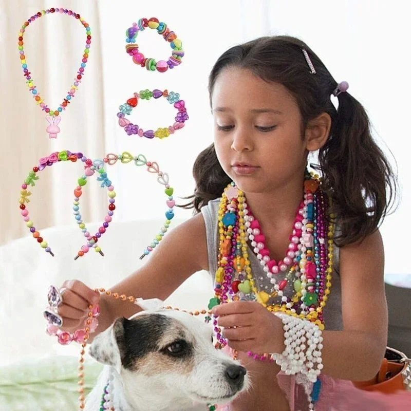 Girls DIY Bead Set Jewelry Mak - Jewelry Making Kits For Kids のレビューと価格